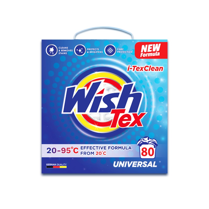 Порошок для прання WISHTEX Universal 5,2 кг (80 прань)